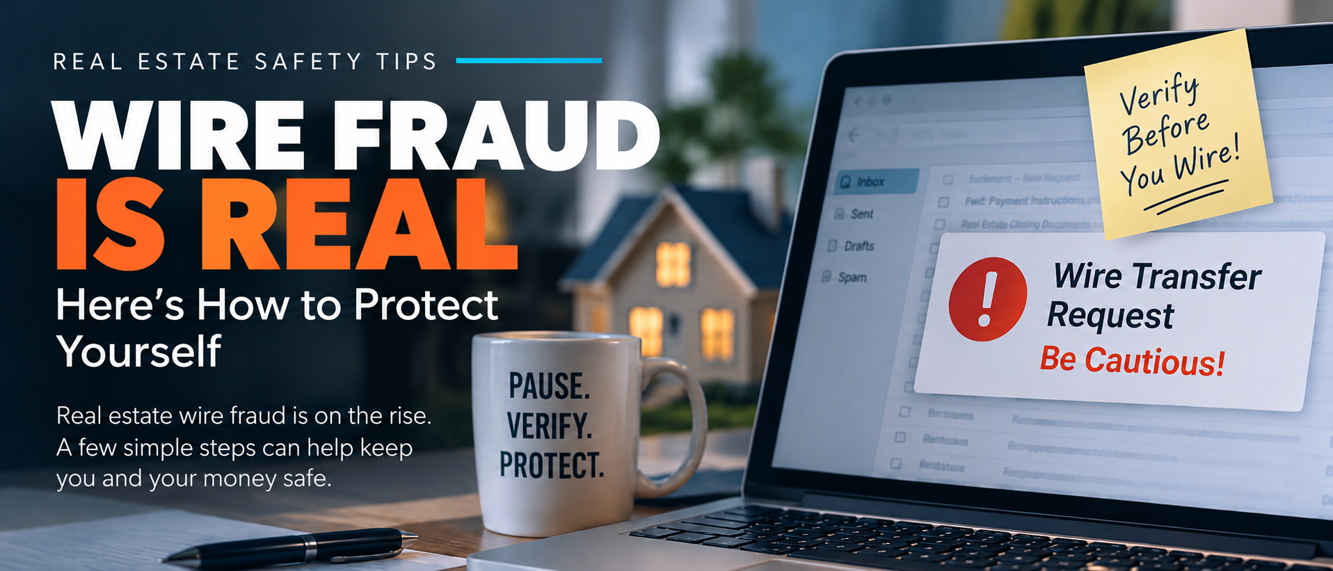 Wire fraud safety tips for real estate buyers and sellers
